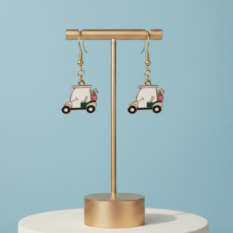 The Golf Cart Earrings