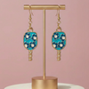 The Flower Power Pickleball Earrings